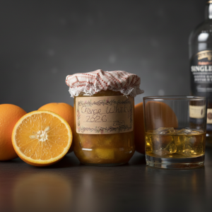 Confiture artisanale orange et whisky