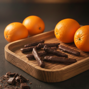 Mes orangettes au chocolat suisse artisanales