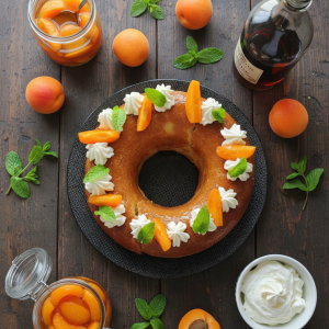 Mon baba au rhum a l'abricot et artisanal